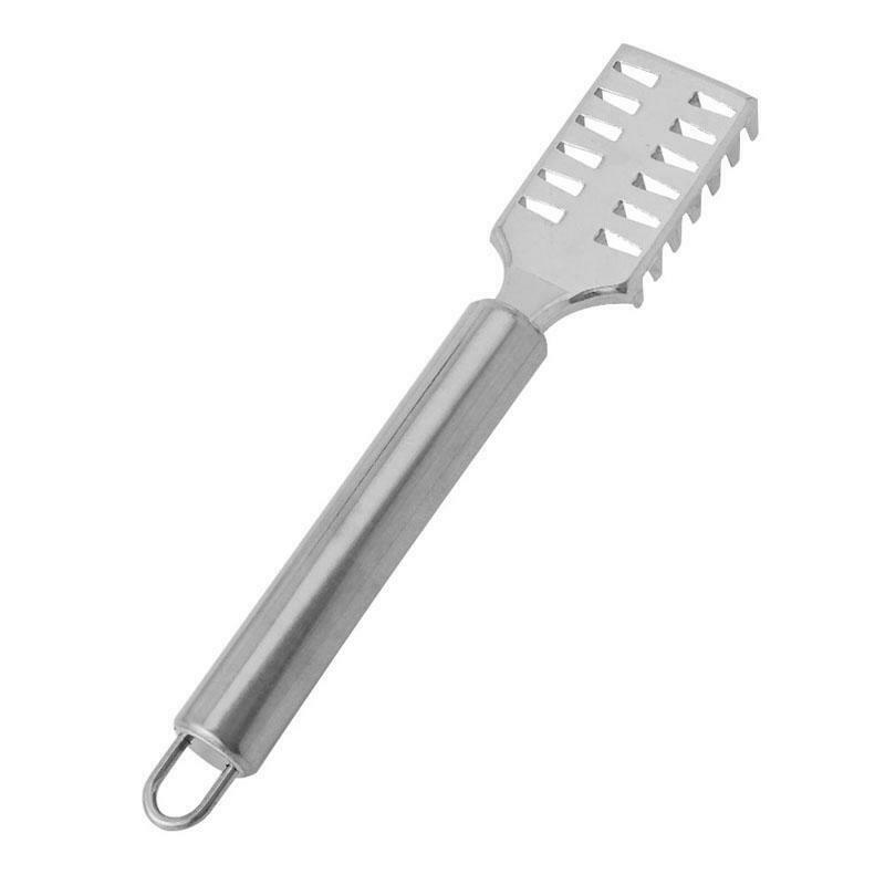 Kitchen Tool Stainless Steel Fish Scale Remover Cleaner Scaler Scraper Peeler