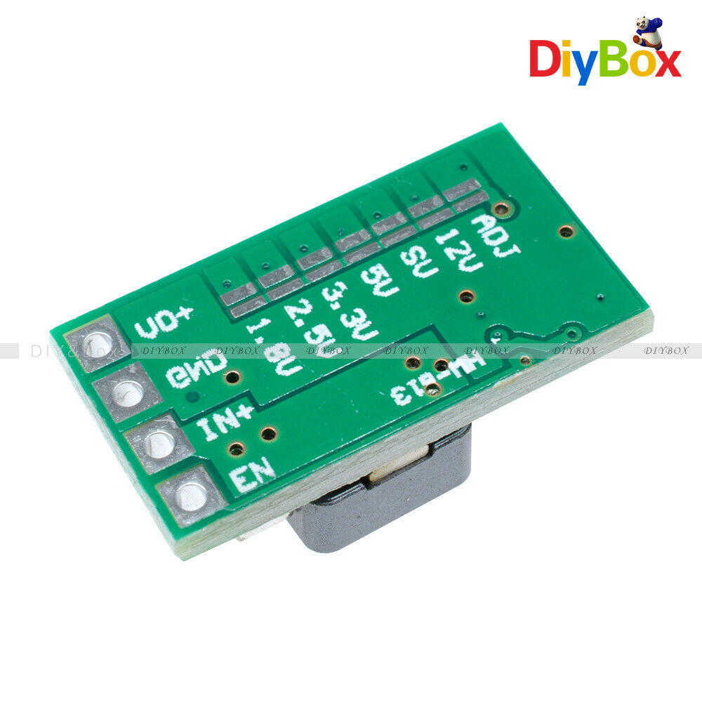 2PCS Mini Buck Converter DC-DC 12-24V To 5V 3A Step Down Adjustable Power Module