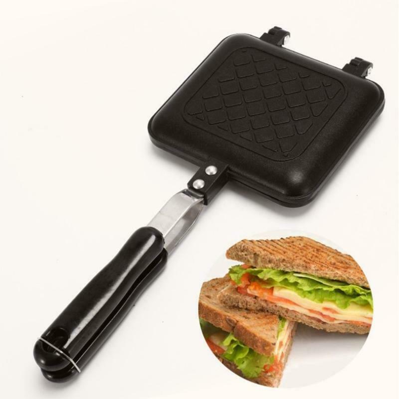 Non-stick Coating Sandwich Mold Frying Pan for Kitchen Supplies Easy to Clean