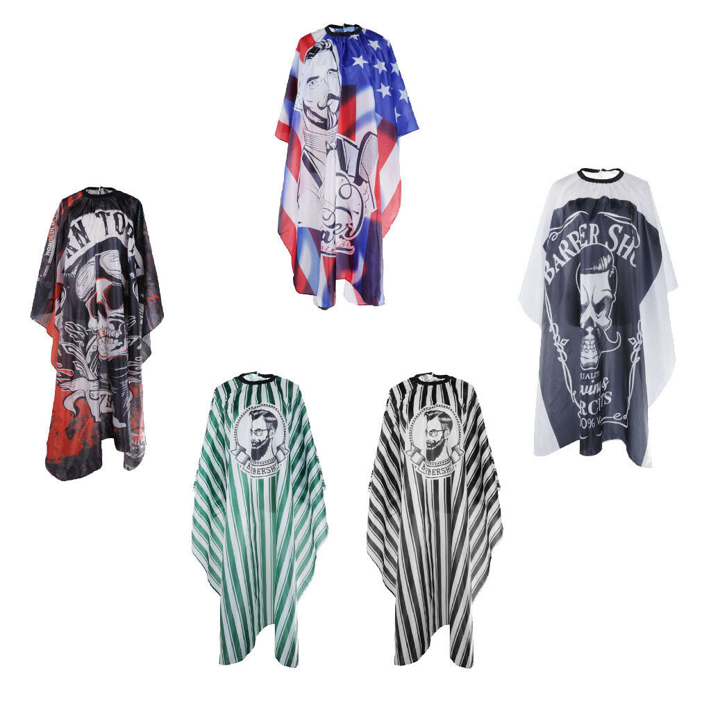 2 Pieces Anti-static Hairdressing Cutting Shampoo Capes Coloring Gown Wrap