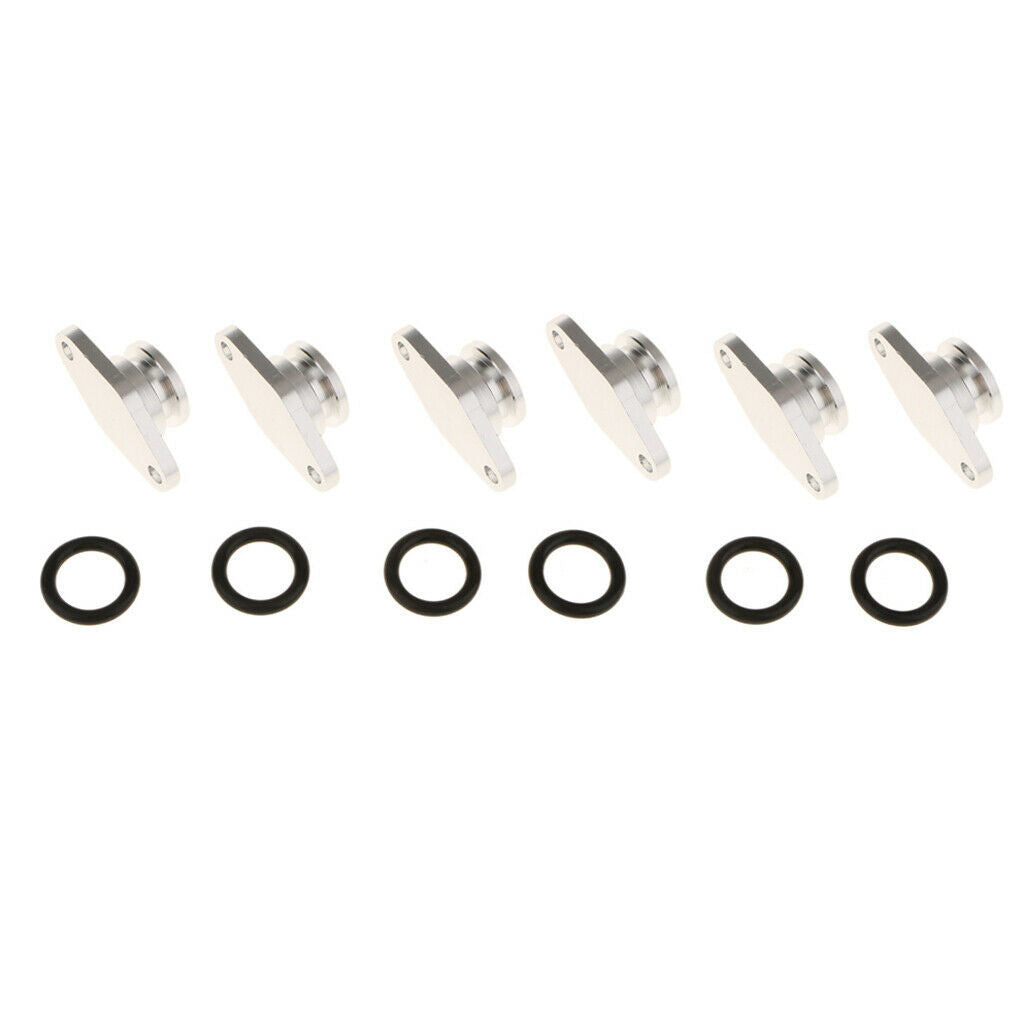 6 Pieces 22mm Swirl Flap Blanking Bungs Gasket for BMW E46 320 330 E60 520