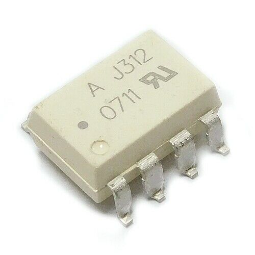[10pcs] HCPL-J312-300E Optocoupler Logic-Out DC-IN SMD-DIP8