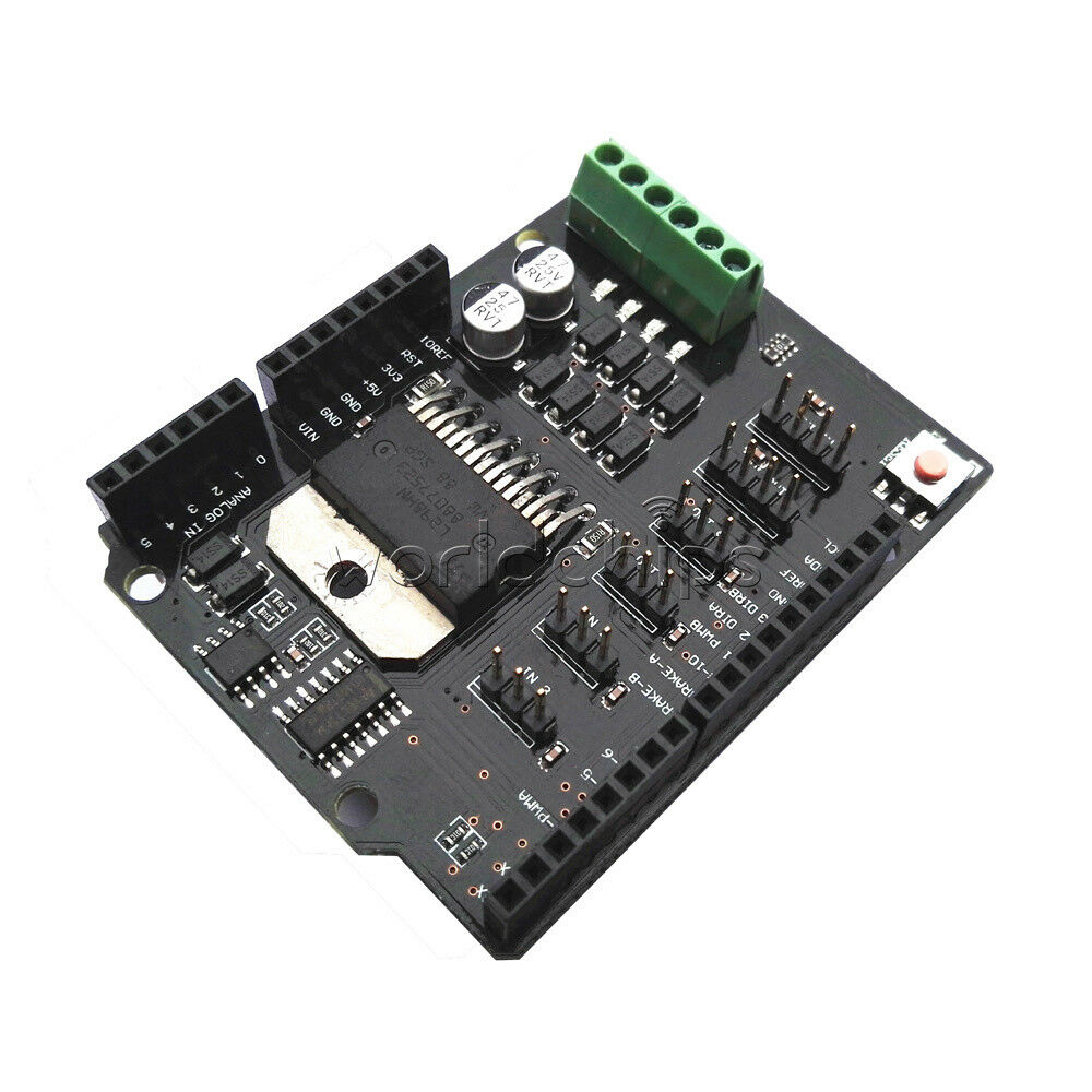 L298NH Two Way 2A H-Bridge DC Motor Driver Shield Module Than L298P For Arduino