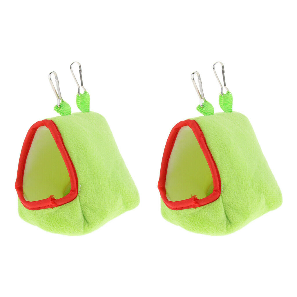 2PCS Pet Hamster, Gerbil, Guinea Pig, etc Cage Swing Comfy Nest Hammock