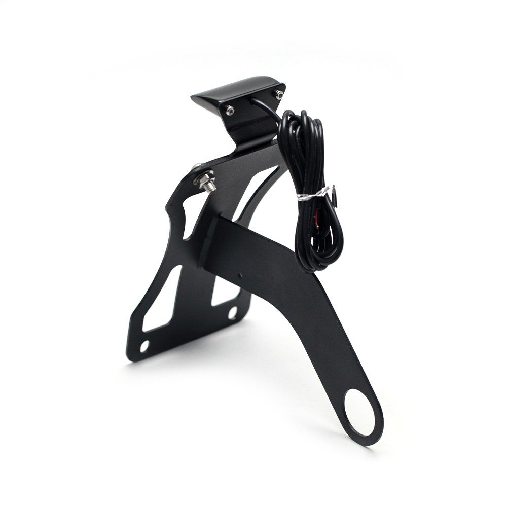 Curved Vertical Side License Plate Holder For SUZUKI GSX-R 1000/600/750 GSF 1250