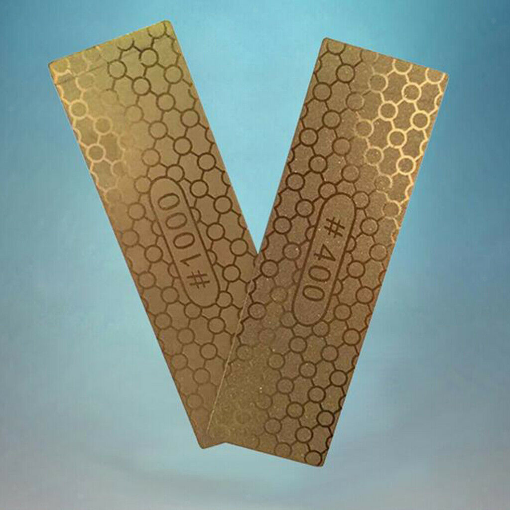 Diamond Pocket Sharpener / Double-Sided Whetstone Sharpening 2pcs