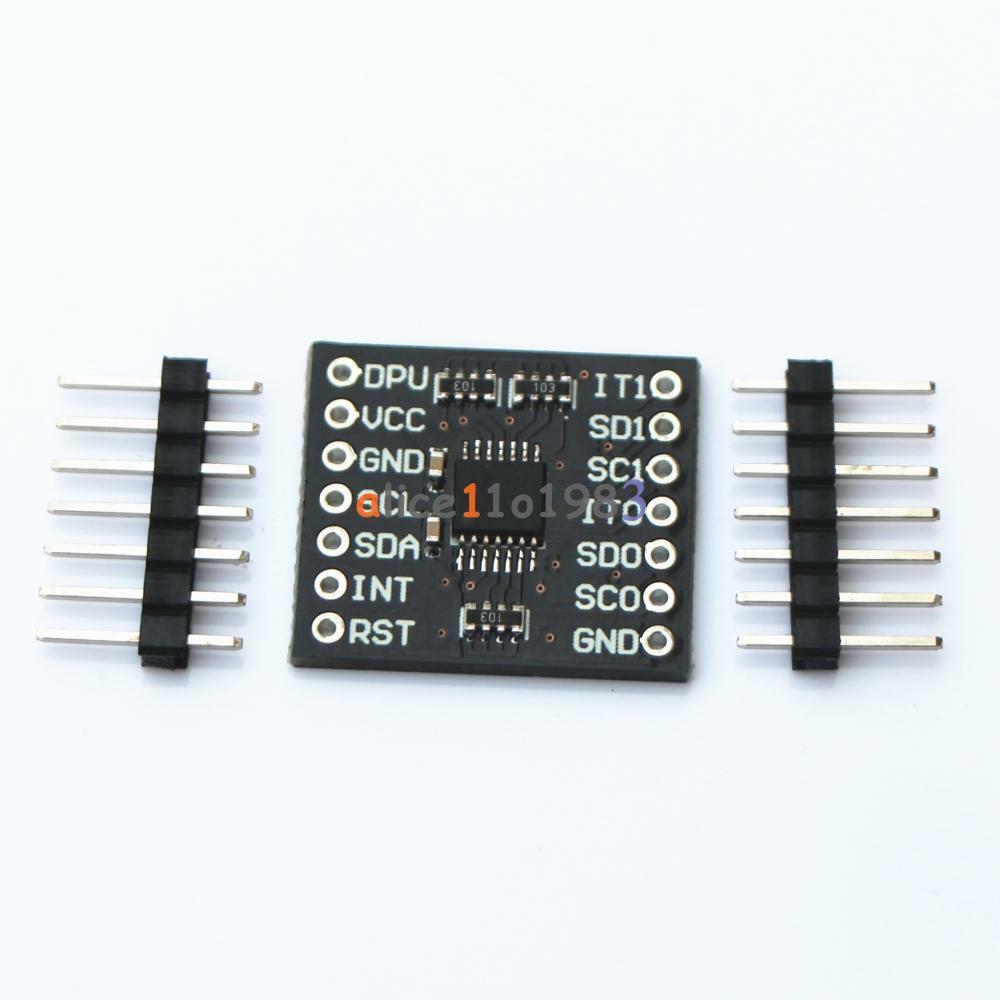 TCA9543A Low Voltage 2-Channel I2C Bus Switch + Interrupt Logic And Reset Module