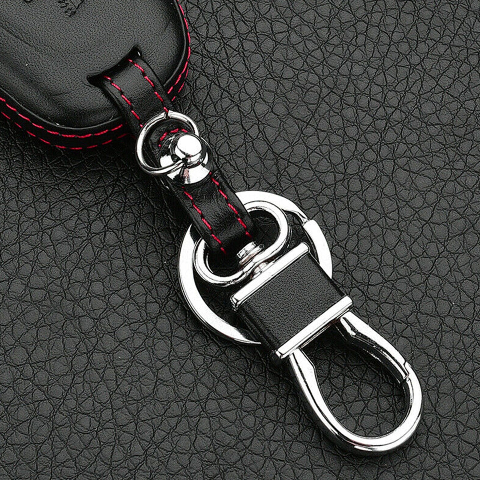 Premium Leather Car Key Fob Cover Case For Chevrolet Equinox Malibu Blazer