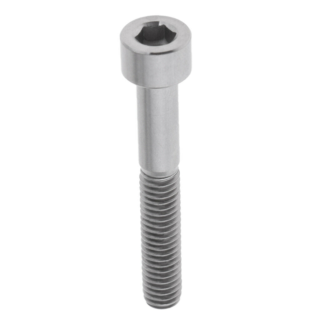 Titanium Alloy Bike Hexagon Socket   Crank Bottom Bracket Bolt Screw 35mm