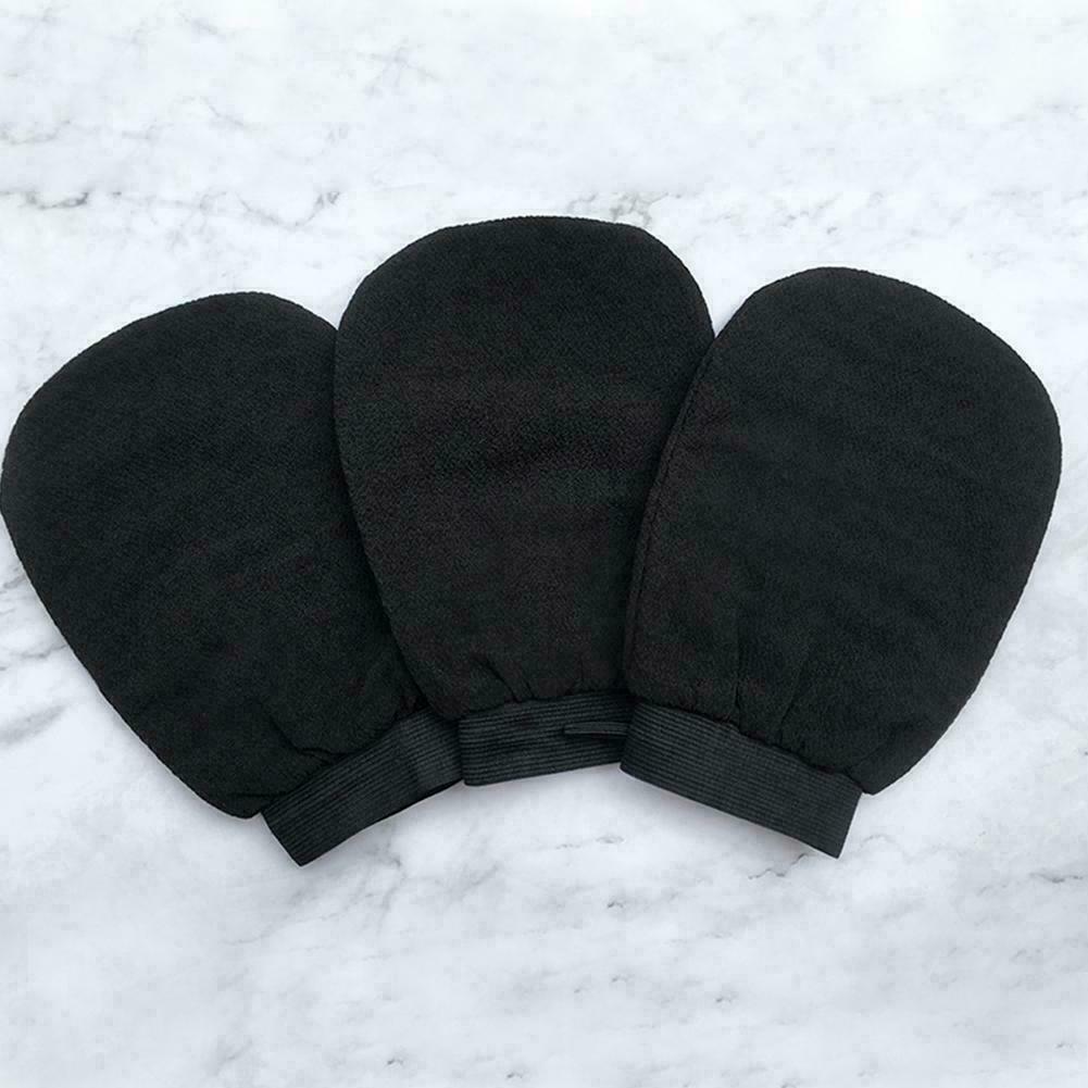 Double Sided Hammam Scrub Mitt Magic Peeling Glove Mitt Exfoliating O6N4