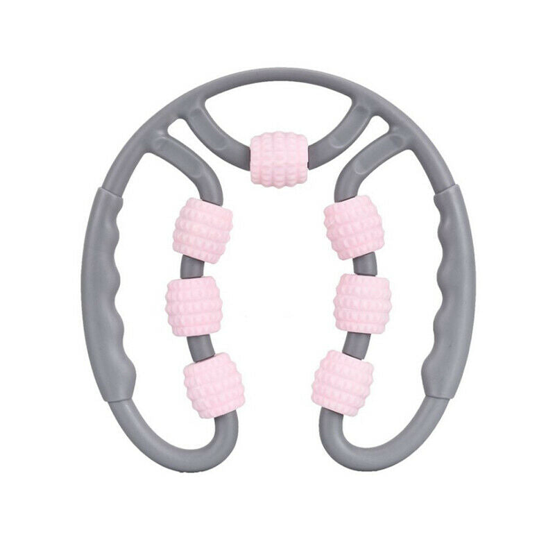 7 Wheel Floating Massage Roller Arm Leg Neck Muscle Roller Tissue Fitness Rol Kt