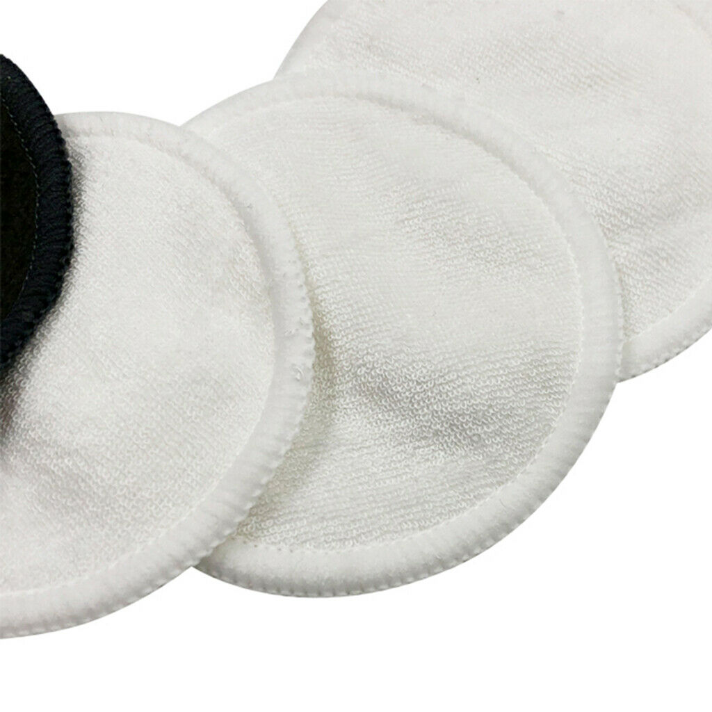 Makeup Pads Glove Laundry Bag Set Bamboo Face Cleanser Pads Cloths 16pcs