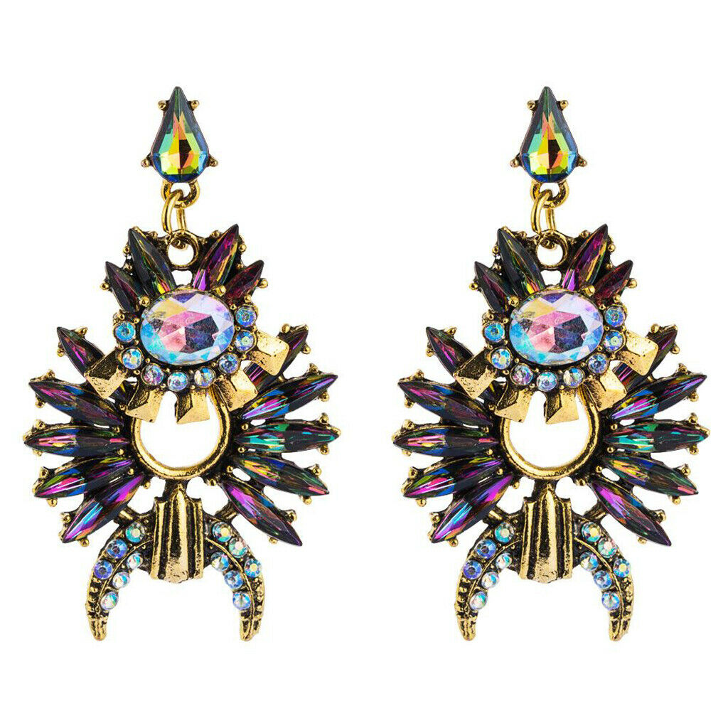 Fashion Stud Earrings Women Statement Piercing Gift for Women Girls Colorful