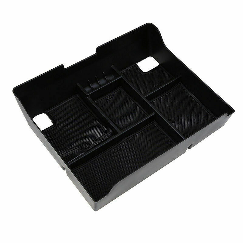 Car Armrest Storage Central Console Organizer Box Fit For Cadillac ESCALADE 2015