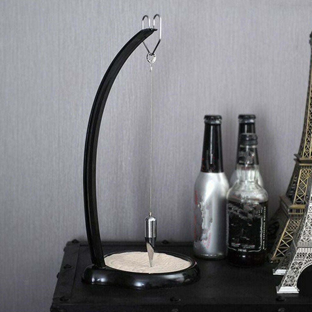 Gravity Sand Pendulum Ornament Relaxation Teaching Tool f/ Home Desk Decor