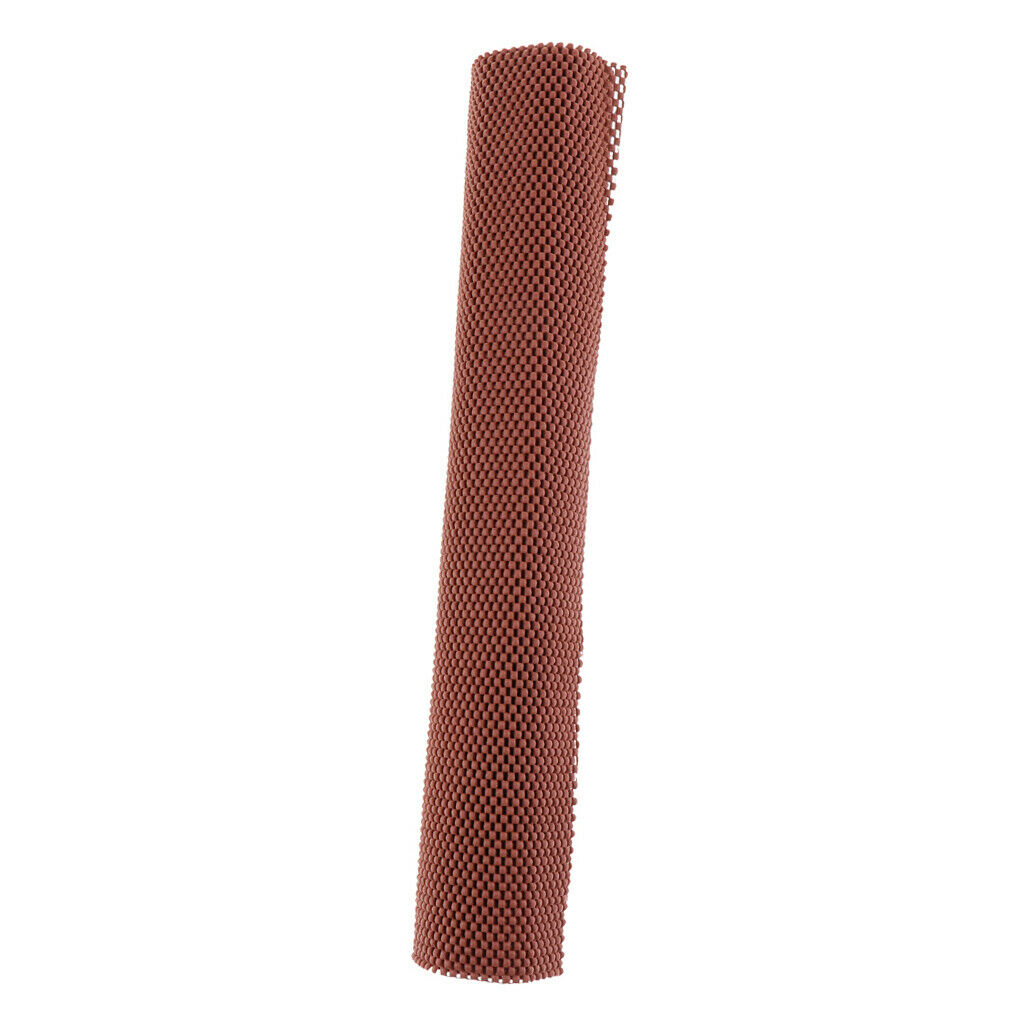 Thicken Grip Pad Cupboard Cabinet Drawer Liner Mat Placemat 50x200cm Brown