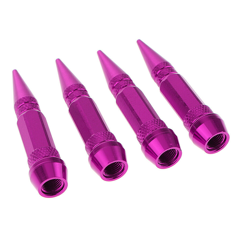 8pcs Tire Wheel Valve Air Stem Stainless Steel Air Cap Cover for Car Truck