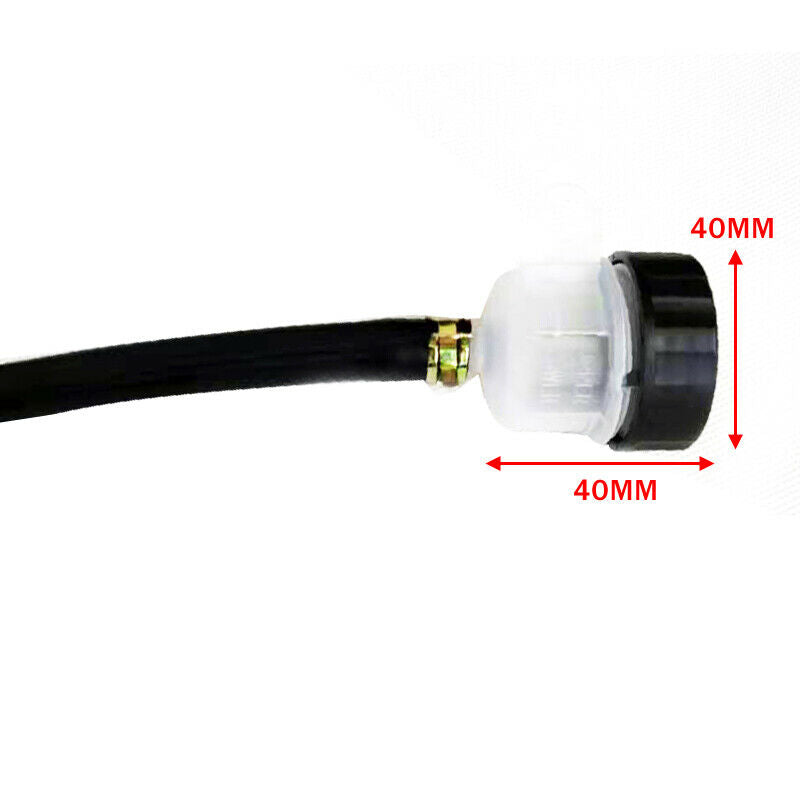 19MM ATV Motorcycle Large Plunger Rear Brake Master Cylinder + Oil Cup Reservoir