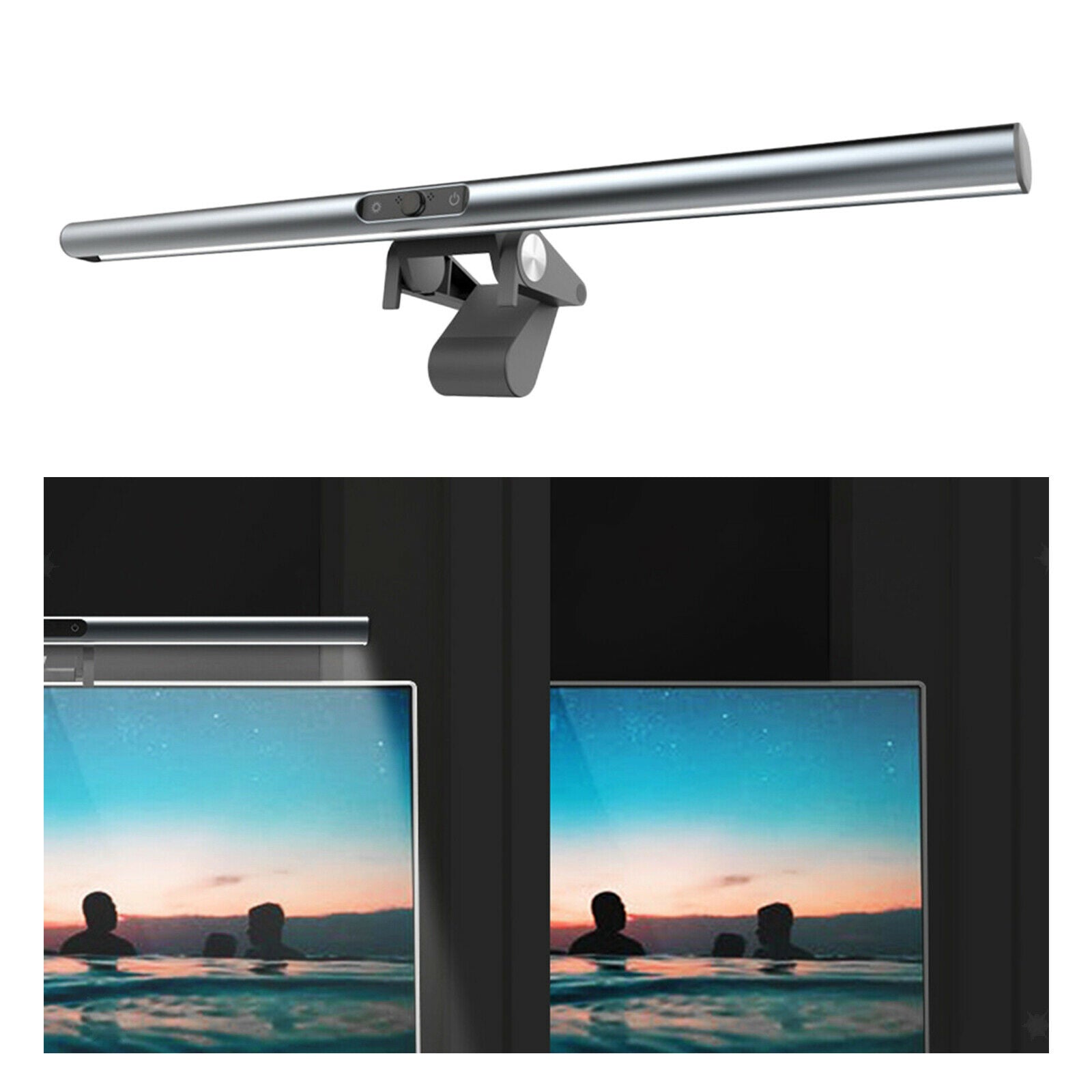 Computer Monitor Lamp Space Saving Camera] Laptop Screen Light Reading