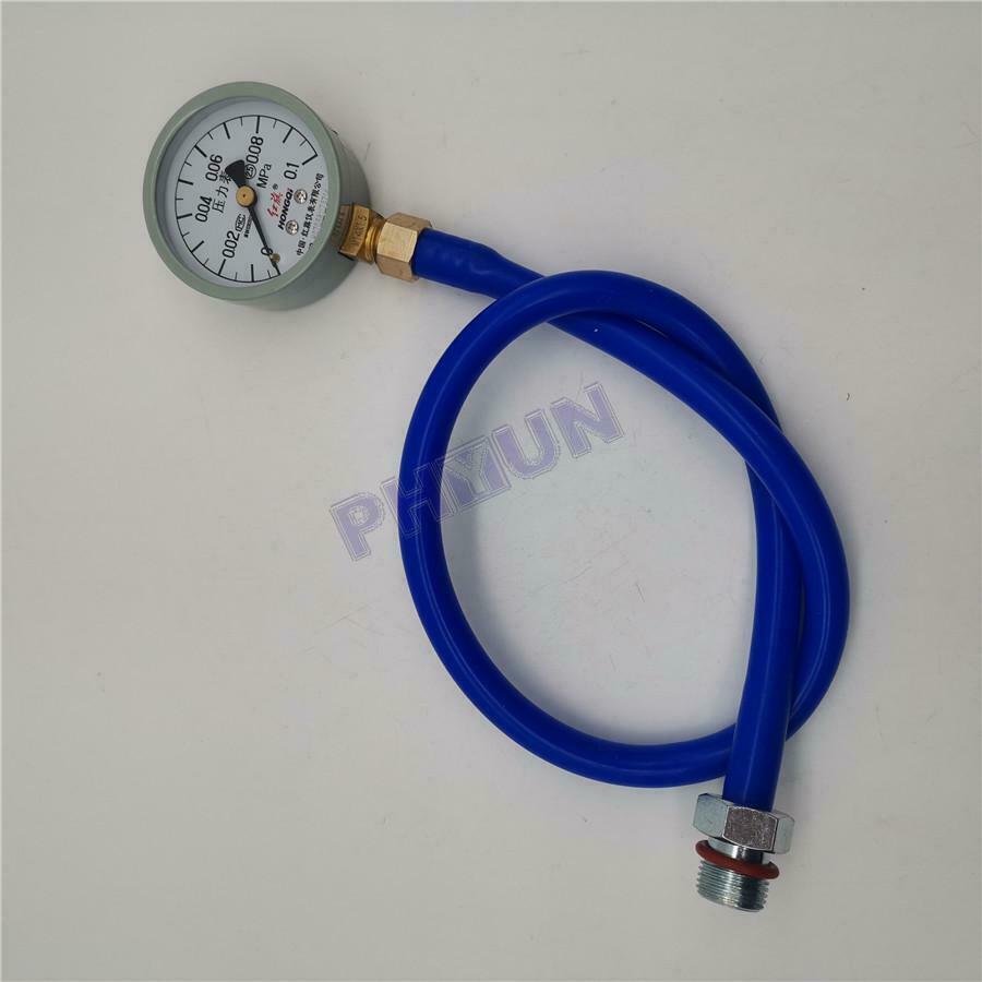 Car Three-way Catalyst Pressure Tester Check Exhaust Presure Guage if Blocked