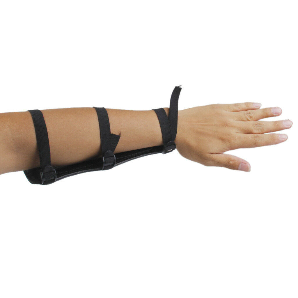 3X Archery Arm Guard Bow Forearm Protector with 3 Strap for Archer Hunter A
