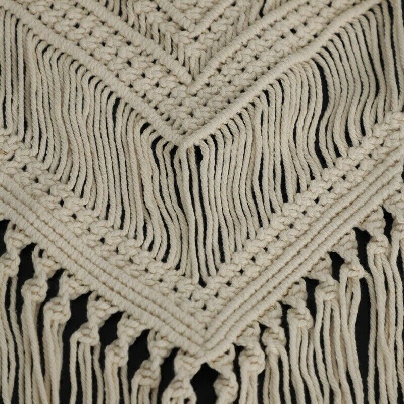 2 Pcs Macrame Wall Hanging Decor Woven Wall Art Macrame Tapestry Boho Style HoH8