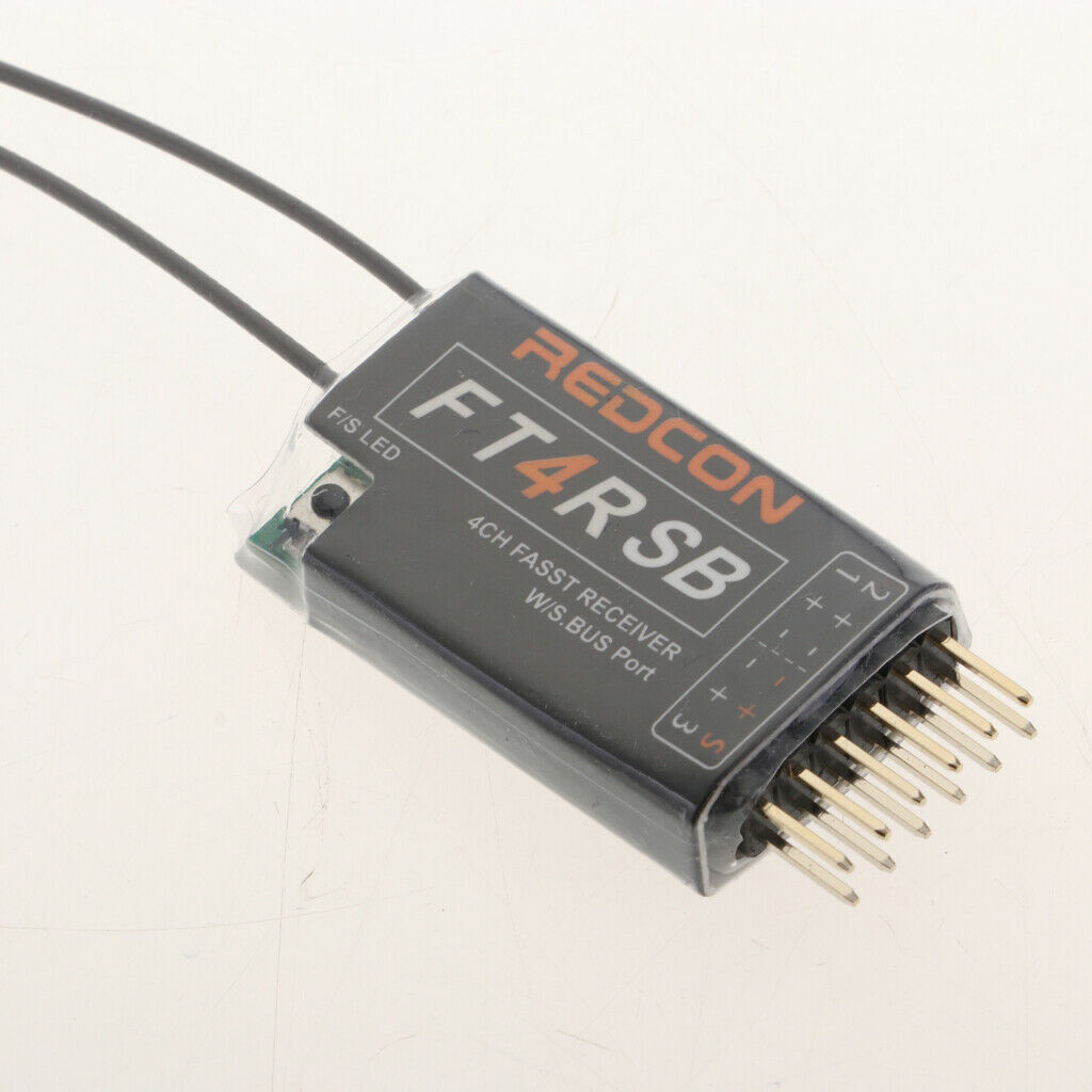 4CH FT4RSB Mini Receiver with S.BUS RC for 3VCS,T6EX-2.4G,7C-2.4G,T8FG,T14SG