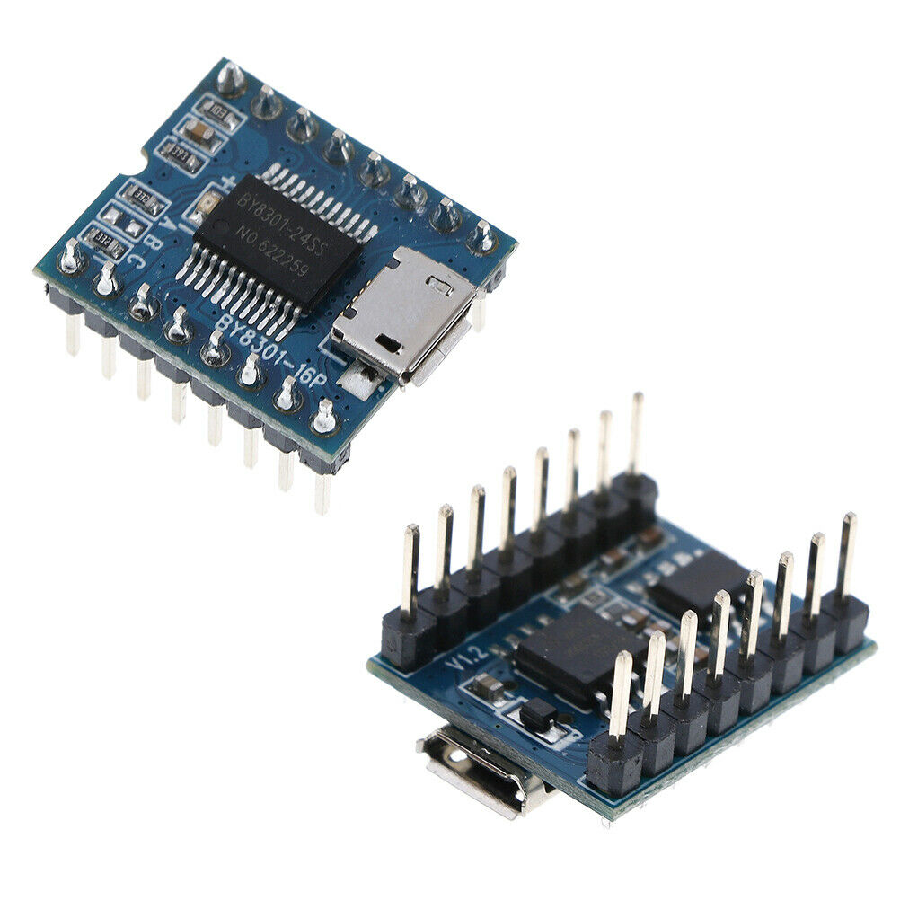 BY8301-16P SSOP2 MP3aduio serial voice SPI FLASH module 3W amplifier micr W WF