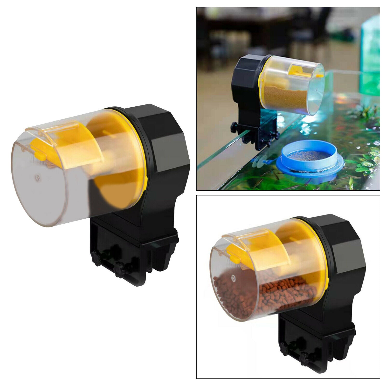 Smart Automatic Fish Feeder Aquarium Auto Feeding Timer Feeders on Vacation