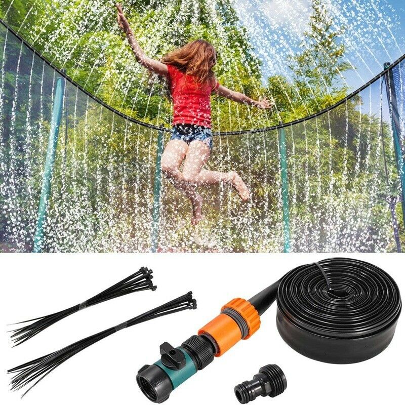 Trampoline Sprinklers 12M Sprinklers Water Park for Kids Water Park SprinkleM9C2