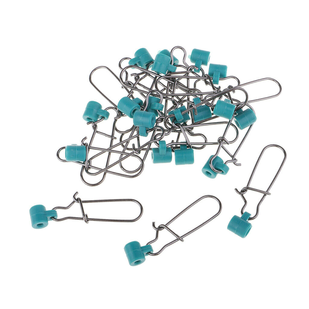 20pcs 20pcs Fishing Line Sinker Slides with Snap, High-Strength Sinker Slider