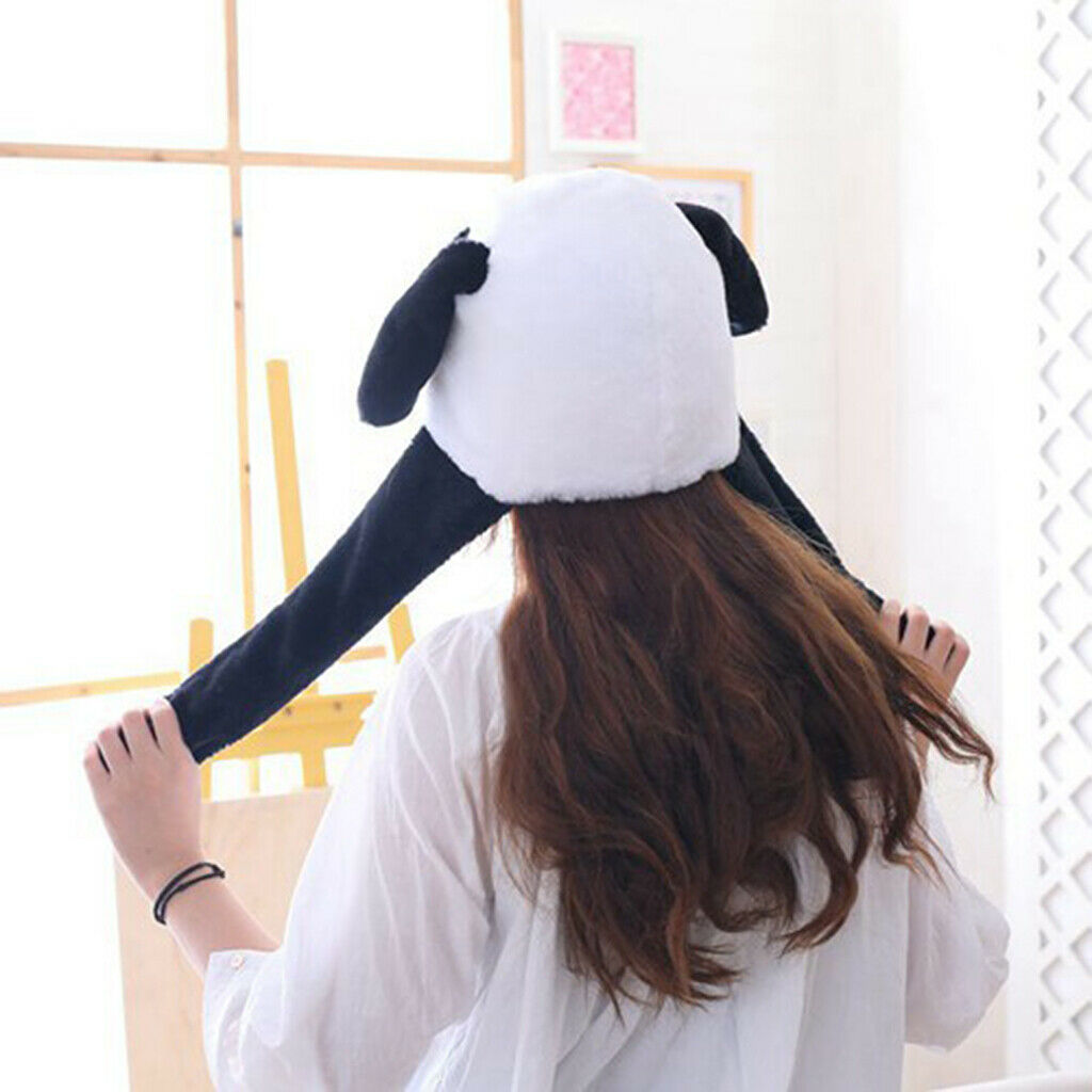 Winter warm cartoon animal hat plush beanie fluffy hooded cute caps