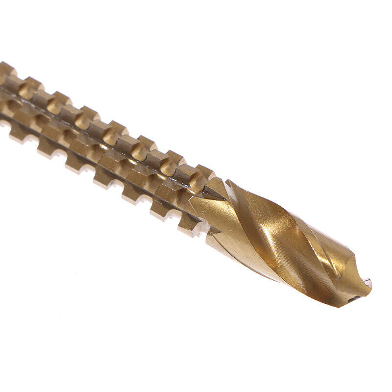 6Pcs Cobalt Left Hand Drill Bit Set Screw Metric Composite Tap Drill Bit WF