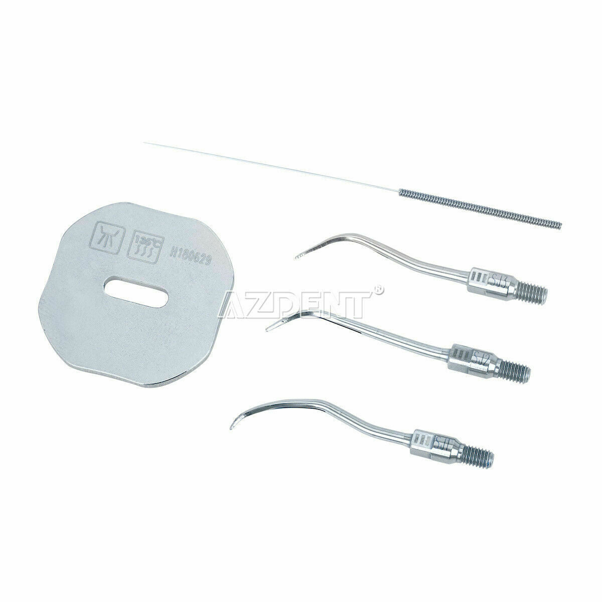 2pcs Dental Air Scaler Turbine Handpiece AZDENT Fit MULTIflex Quick Coupling