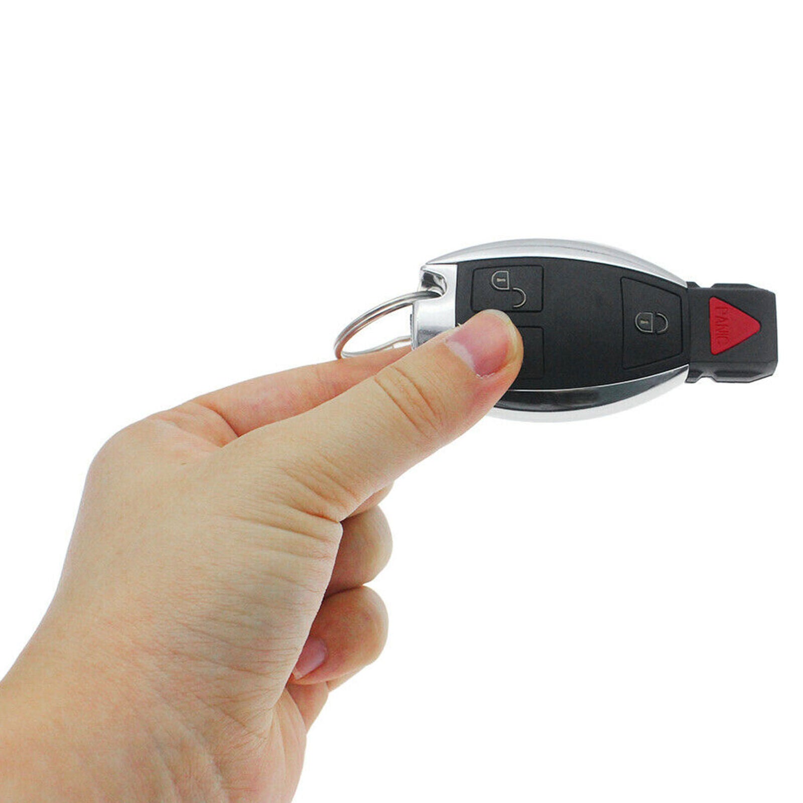 3+1 Button Car Key Fob IYZ3312 IYZDC Replacement Remote Fit for Mercedes Benz