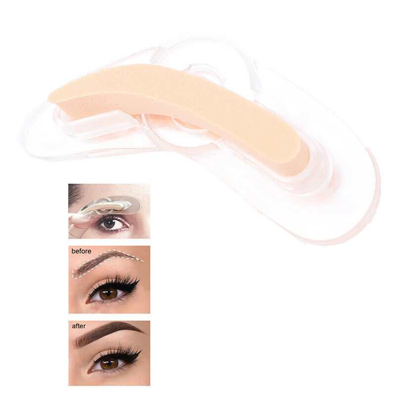 1Pcs Adjustable Eyebrow Template Stamp Eye Makeup Tool Eyebrow Stenc.l8