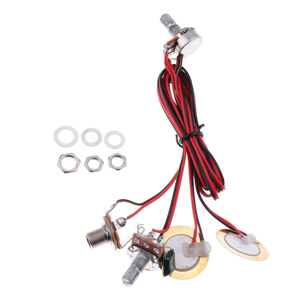 Guitar Pickup Piezo Transducer with 1/4''   for Acoustic Guitar Ukulele