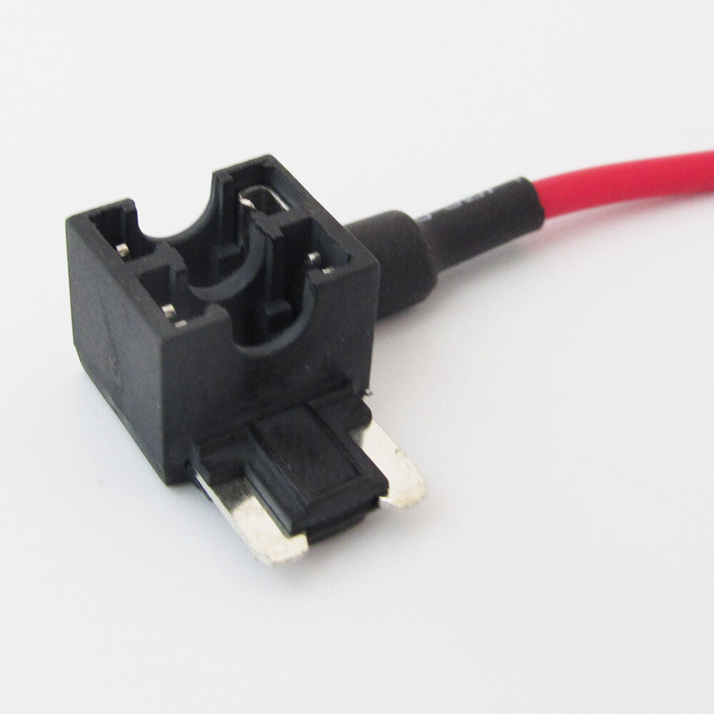 10sets Mini Add-A-Circuit Low Profile Flat Blade Micro Car Fuse Tap Holder