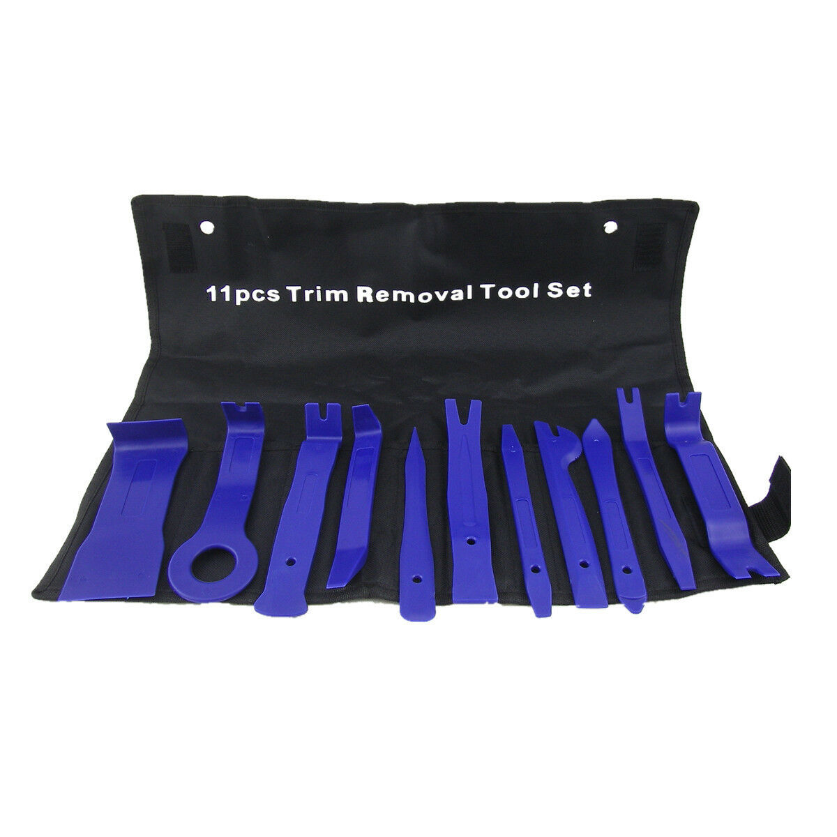 11pc Blue Nylon Car Panel Dash Audio Stereo Molding Removal Install Pry Tool Kit
