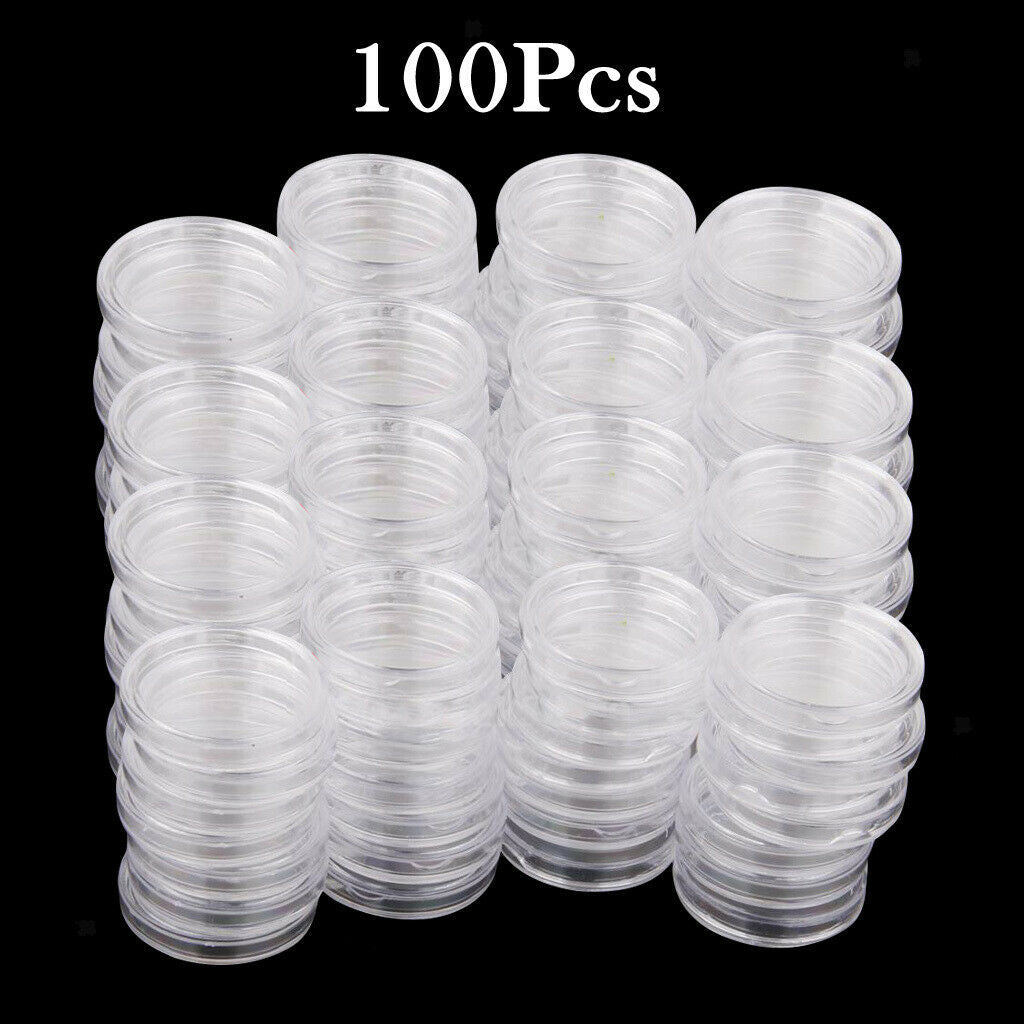 Coin Holder Capsules Transparent for Coin Collection Protector 22.5mm