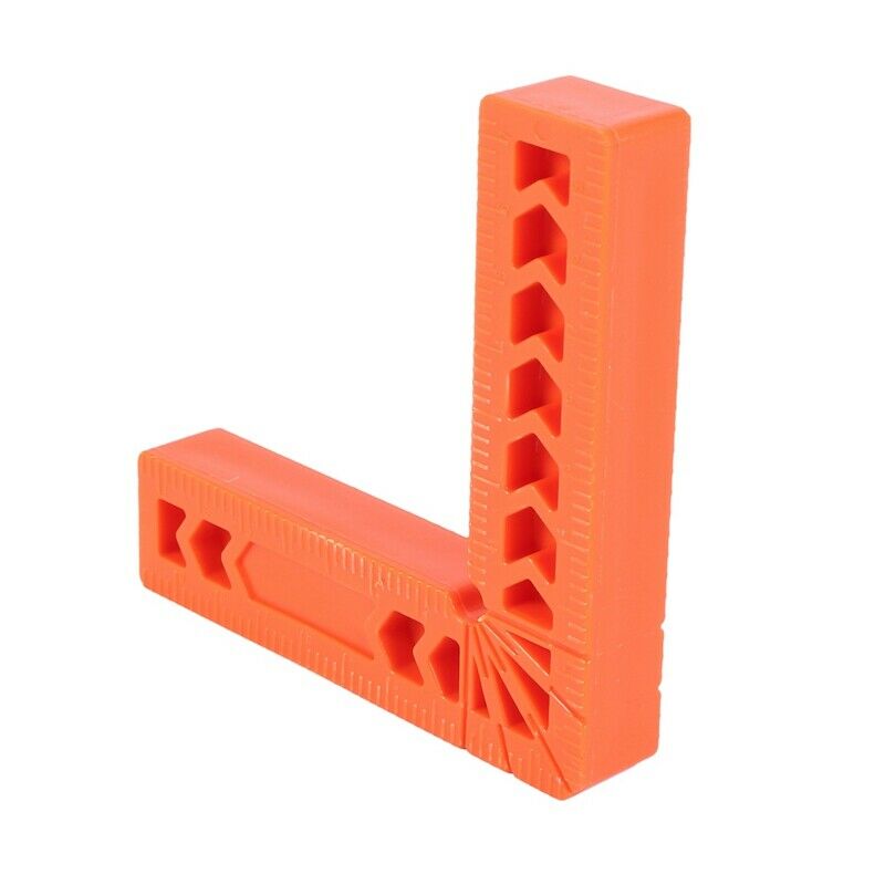 Plastic 90 degree right angle ruler 4 inch woodworking tool auxiliary locator R7