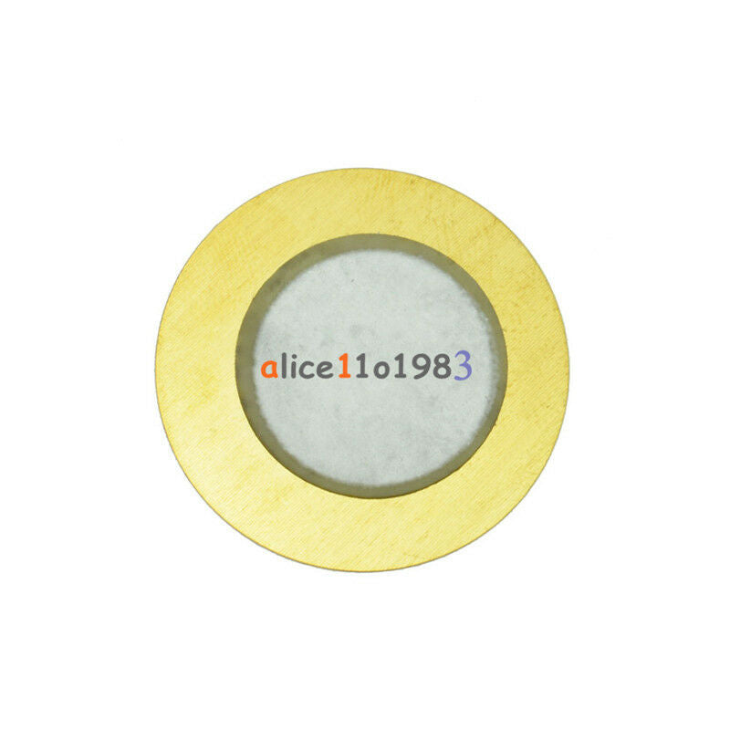 20PCS 12mm Piezo Elements Sounder Sensor Trigger Drum Disc + Copper