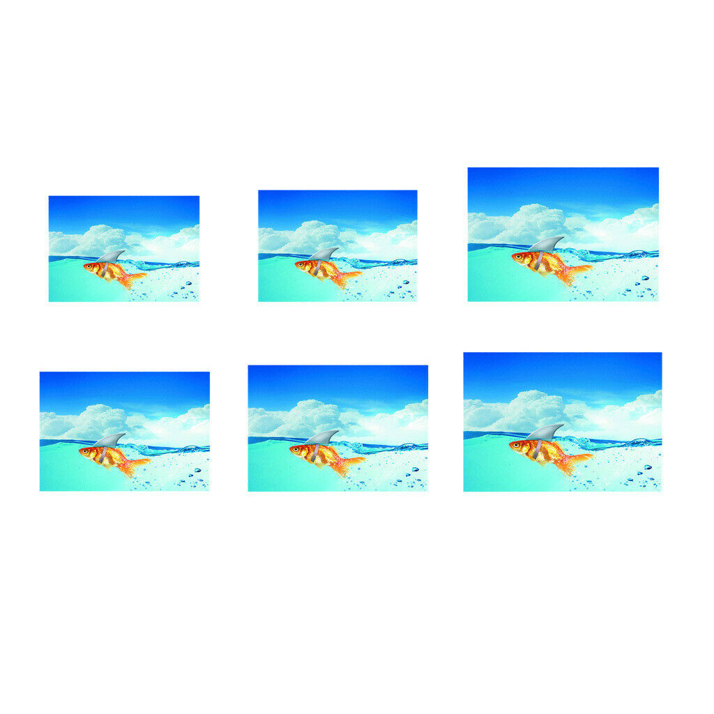 Aquarium Fish Tank Adhesive Background Picture Wall Decoration XS