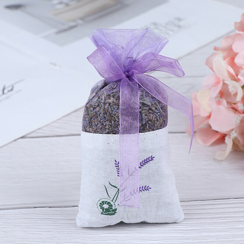 Beautiful 6pcs Sachets Flower Printing Empty Lavender Fragrance Sachet Ba.l8