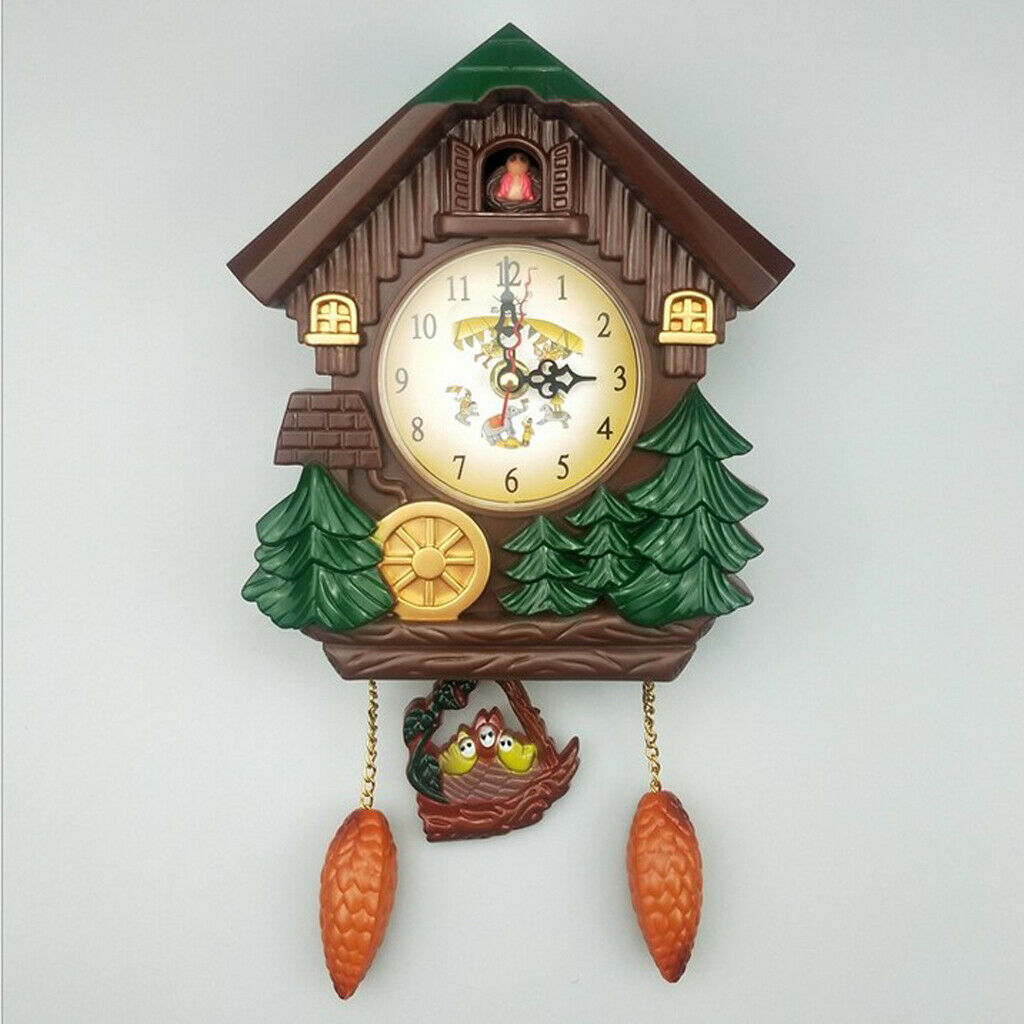 Christmas Present Cuckoo Wall Clock for Kids