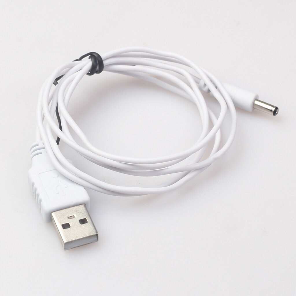 Power Cable USB Male To DC 3.5mm   Charging Cable For Fan Lamp Speaker