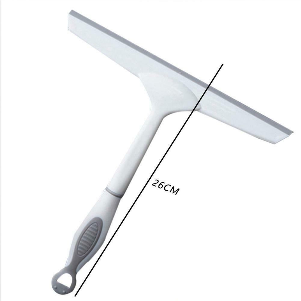 Practical Window Glass Wiper Scraper Cleaner Non-slip Grip Squeegee Tools @