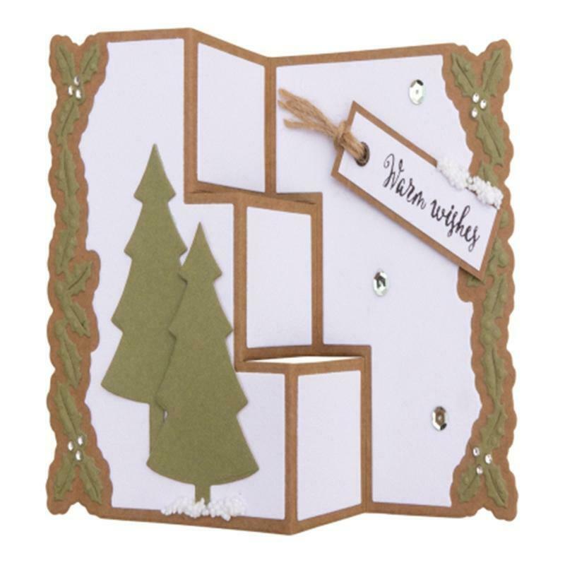 Large Step Ladder Cutting Die Aesthetic Paper Art Crafts Cutting Die Template