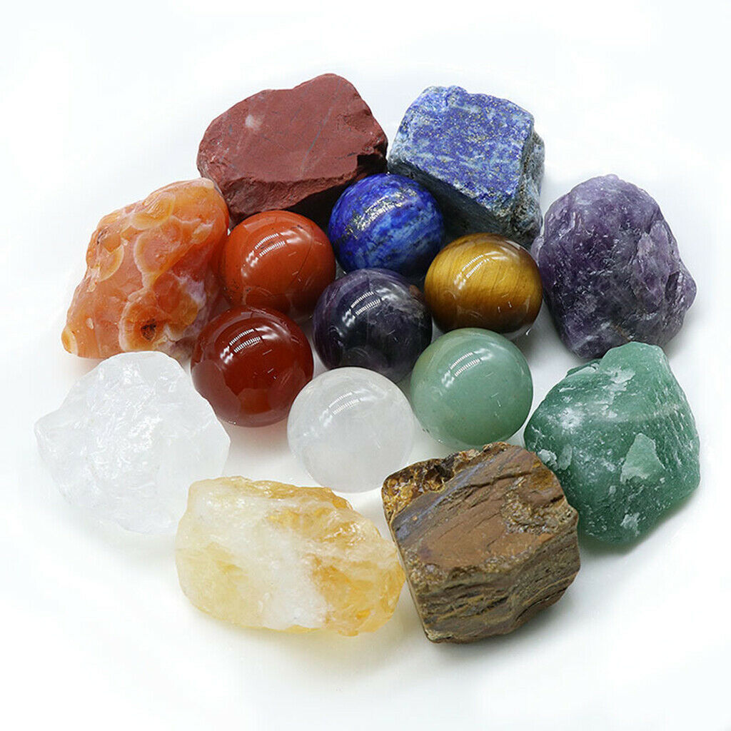 Crystal Energy Stones Amethyst Aventurine Citrine Gems Specimens Gifts
