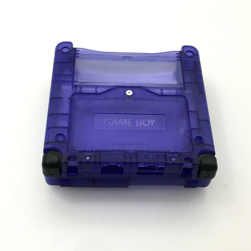 Transparent Blue Clear Shell Housing Case For Nintendo Gameboy Advance SP GBA SP